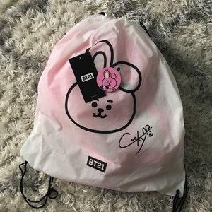 bt21 cooky face cushion ( 30 cm )
